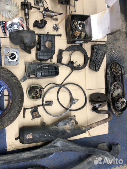 Запчасти на скутер suzuki sepia zz 50