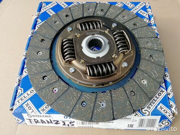 Диск сцепления ford tranzit 2,5D,2.5TD 91-2000