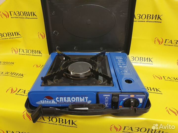 Настольная плита в чемоданчике газовая