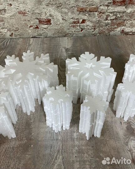 Снежинки набор