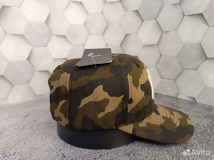 Кепка бейсболка MLB NY army green