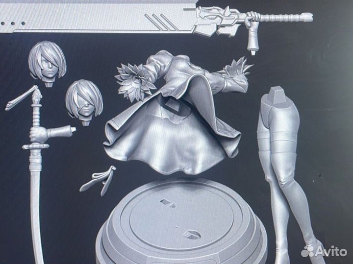Фигурка сборная NieR: Automata 2B