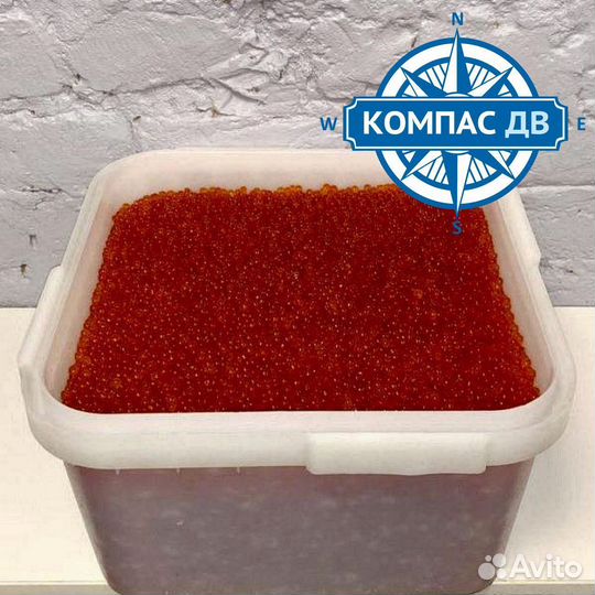 Красная икра Нерки опт 1000 г. превосходный вкус