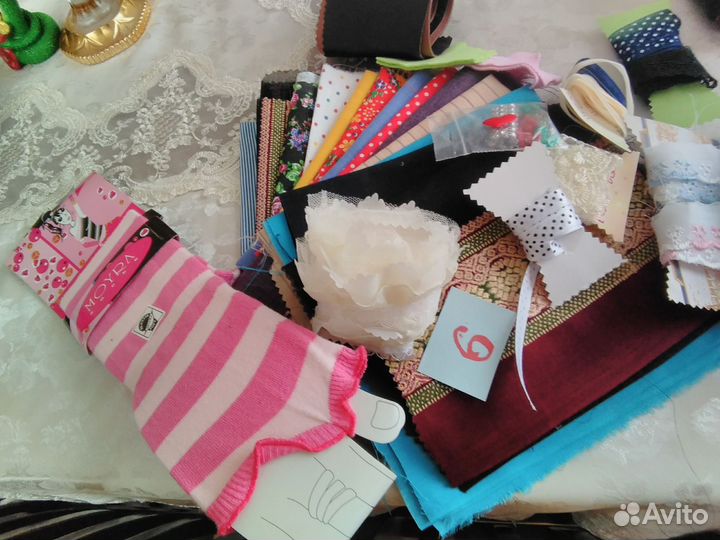 Ткань наборы для шитья одежды куклам,выкройки
