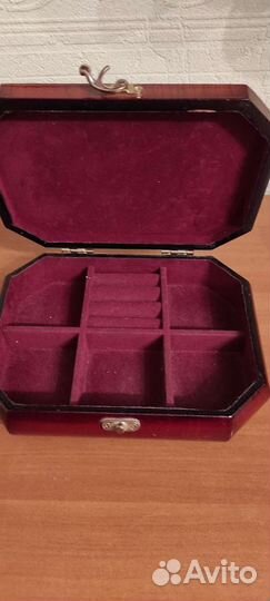 Шкатулка деревянная, новая