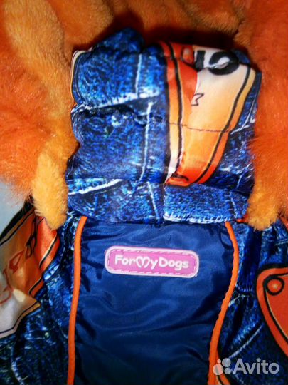 Комбинезон теплый для маленькой собачки