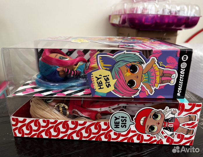 Набор кукол lol swag + lol emma emo