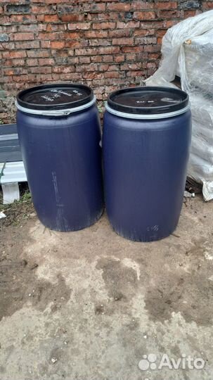 Бочка пластиковая 227 литров