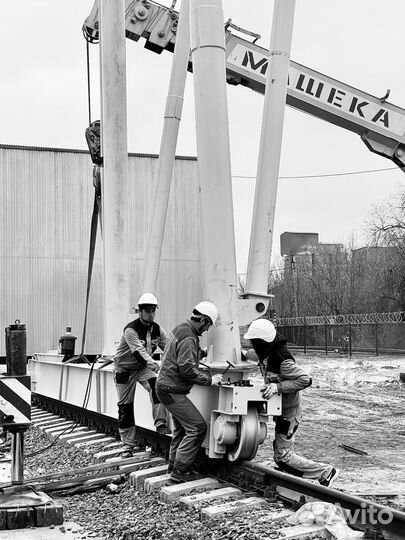 Демонтаж, монтаж, ремонт кранов