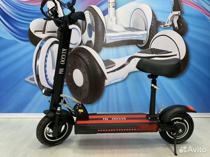 Электросамокат Kugoo M4 рестайлинг 2023 jilong