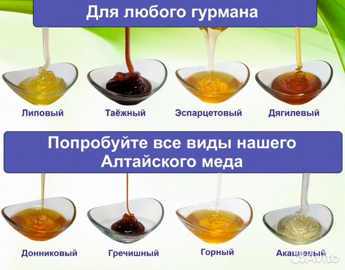 Натуральный мёд 2023 г (оптом)