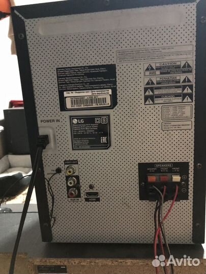 Музыкальный центр LG с караоке