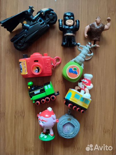 Игрушки Макдональдс, Nestle, Актимель и другие