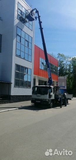 Кран манипулятор агп автовышка услуги аренда грузо