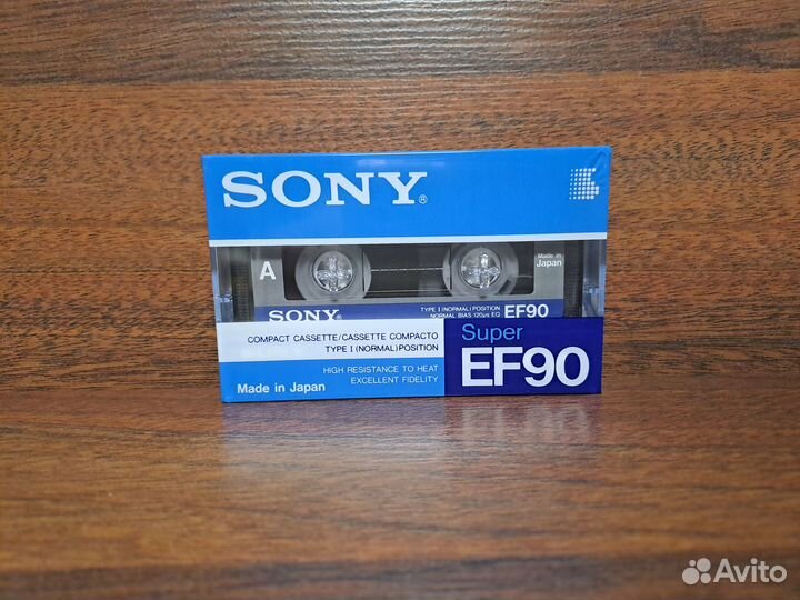 Аудиокассета sony EF 90