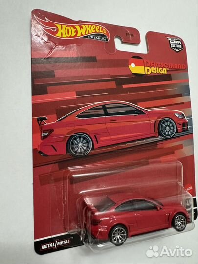 Hot wheels premium 12 mercedes-benz c63 AMG