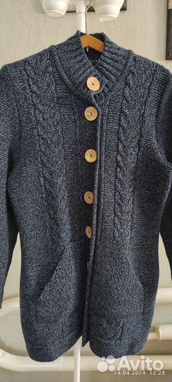 Кардиган вязаный 52-56 р-р