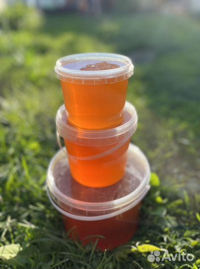 Мёд разнотравье с собственной Пасеки