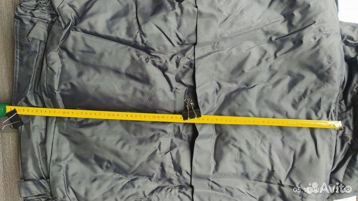 Куртка зимняя форменная охрана серая новая