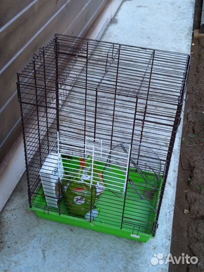 Клетка для шиншиллы, дегу 60х80х40
