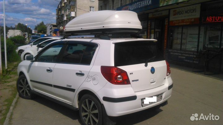 Бокс на крышу Geely MK Cross (2010)