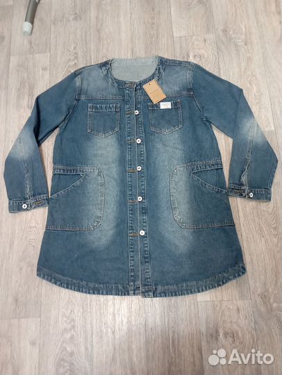 Новая джинсовая куртка 52-54