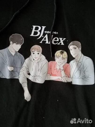 Аниме. Яой. Толстовка BJ Alex