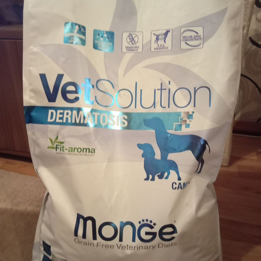 Корм для собак monge VetSolution dermatotis