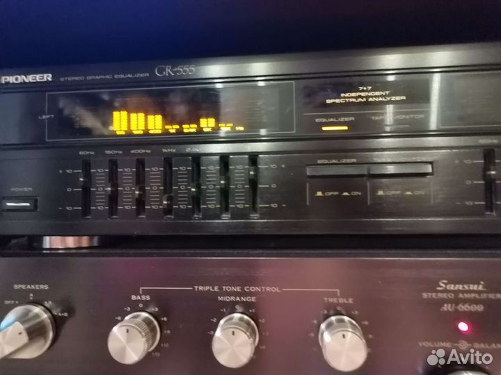 Pioneer GR 555 эквалайзер