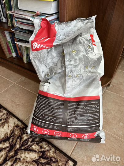 Сухой корм для кошек Blitz Sensitive Lamb с ягнёнк