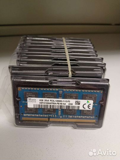 Новая память Hynix ddr3l 8gb PC3L-12800S 1.35в