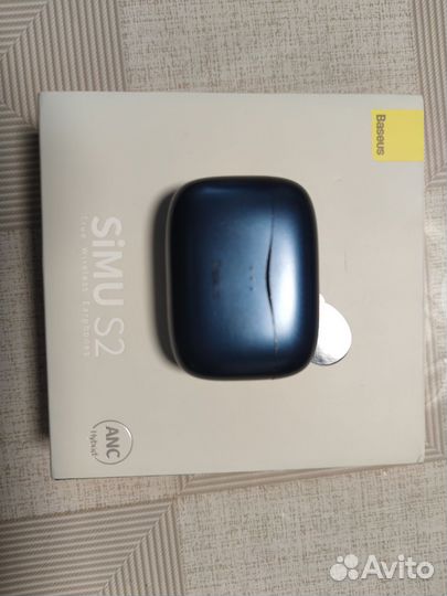 Беспроводные наушники baseus simu s2