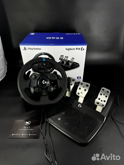 Logitech g923 true force как новый