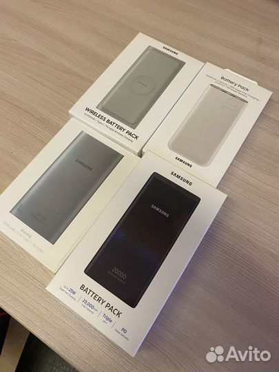 Powerbank samsung с беспроводной зарядкой