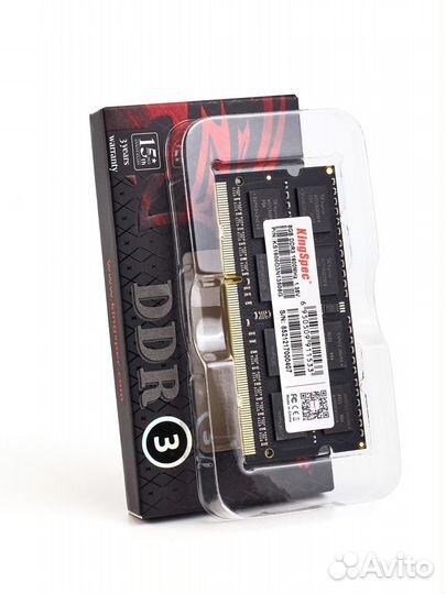 KingSpec DDR3 1600 MHz 8 GB sodimm