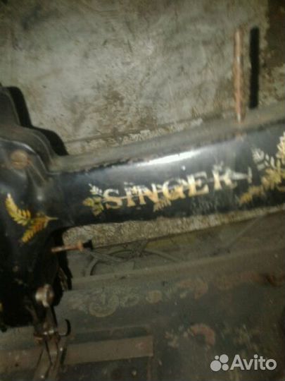 Швейная машинка зингер. Zinger произведена 110лет