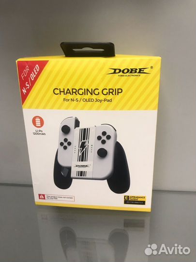 NSW 1200mAh Dobe Charging Grip Nintendo Switch V1