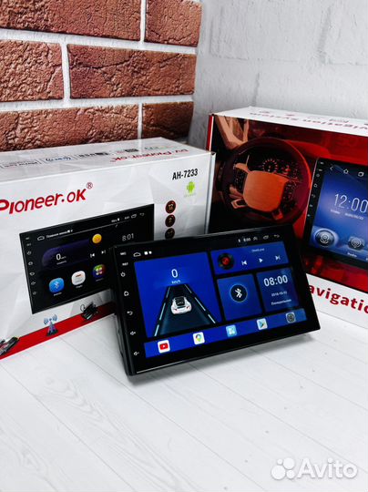 Магнитола 2 din android с навигатор