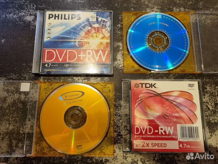 DVD-RW диски