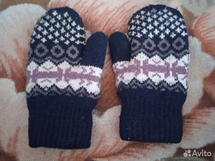 Варежки для подростка
