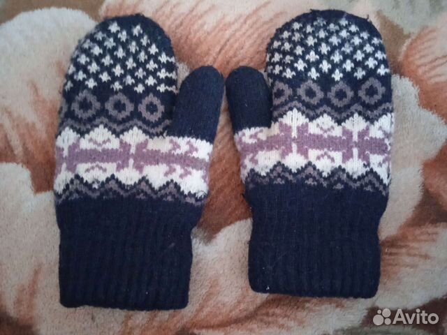 Варежки для подростка