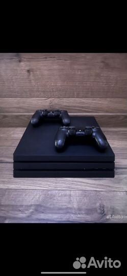 Sony playstation 4 pro 1tb+294игры+2геймпада