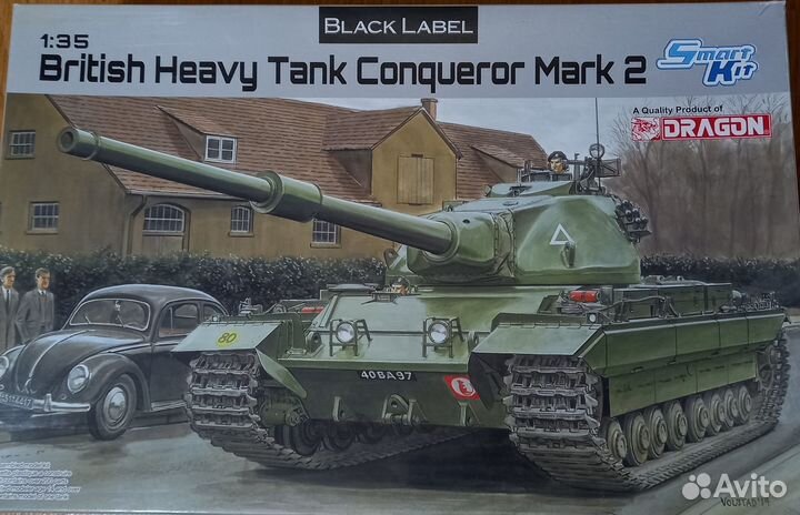 Английский танк Соnqueror Маrk 2 (Drаgon) 1:35
