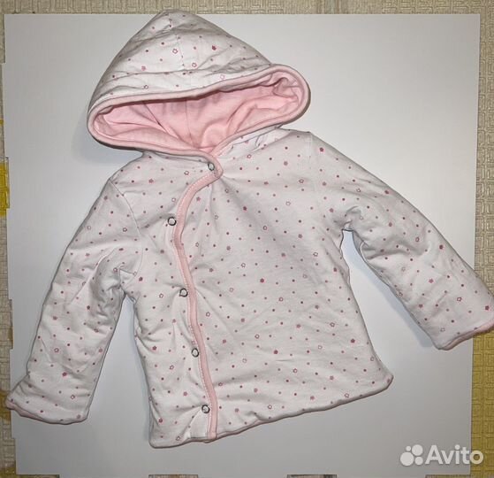 Детская двухсторонная кофта 68 размера