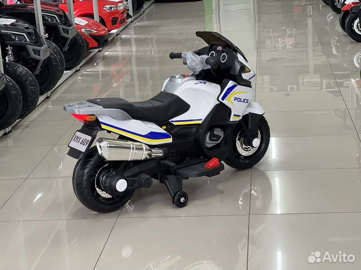 Детские электромобили мотоциклы 609 Police