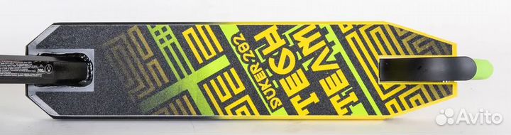 Трюковой самокат Tech Team DukeR 202 black/yellow