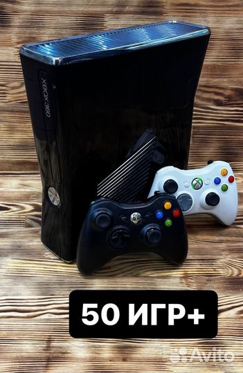 Xbox 360 Slim, Игры, 2 Геймпада