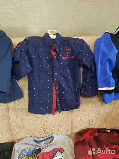 Детские вещи на мальчика пакетом 104-116