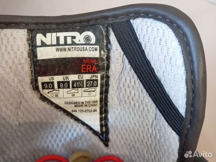 Сноубордические ботинки Nitro