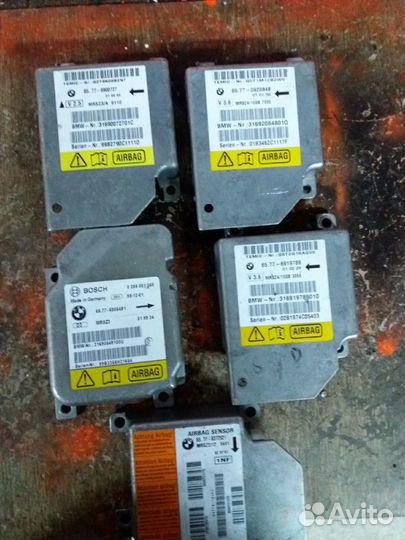 Бмв блок управления аэрбэгами